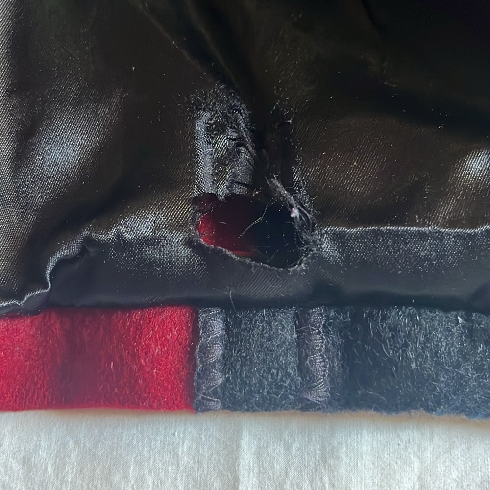 Gorgeous Vintage Coloratura Western Jacket Red Black Warm Small to Medium - Picture 14 of 16